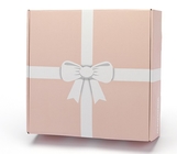 Caixa de embalagem de papel da cor de CMYK, caixas de envio onduladas coloridas para o vestido do fato