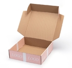 Caixa de embalagem de papel da cor de CMYK, caixas de envio onduladas coloridas para o vestido do fato