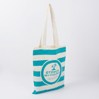 Algodão dobrável Tote Shopping Bags Eco Friendly reusável da lona do mantimento
