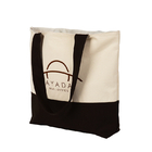 logotipo orgânico reusável de Tote Bags Standard Size Customized da lona do algodão 14oz