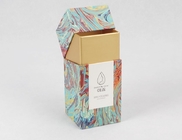 Dobradura lisa da caixa de presente cosmética de papel do ODM do OEM para o creme facial