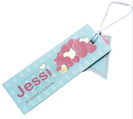 cabo especial de 400gsm Art Paper Hang Tag With